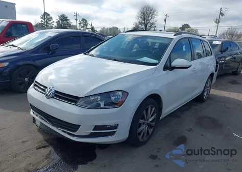 2015 Volkswagen Golf Sportwagen Tsi Se 4-Door z USA, uszkodzony, nr VIN 3VWC17AU4FM509886